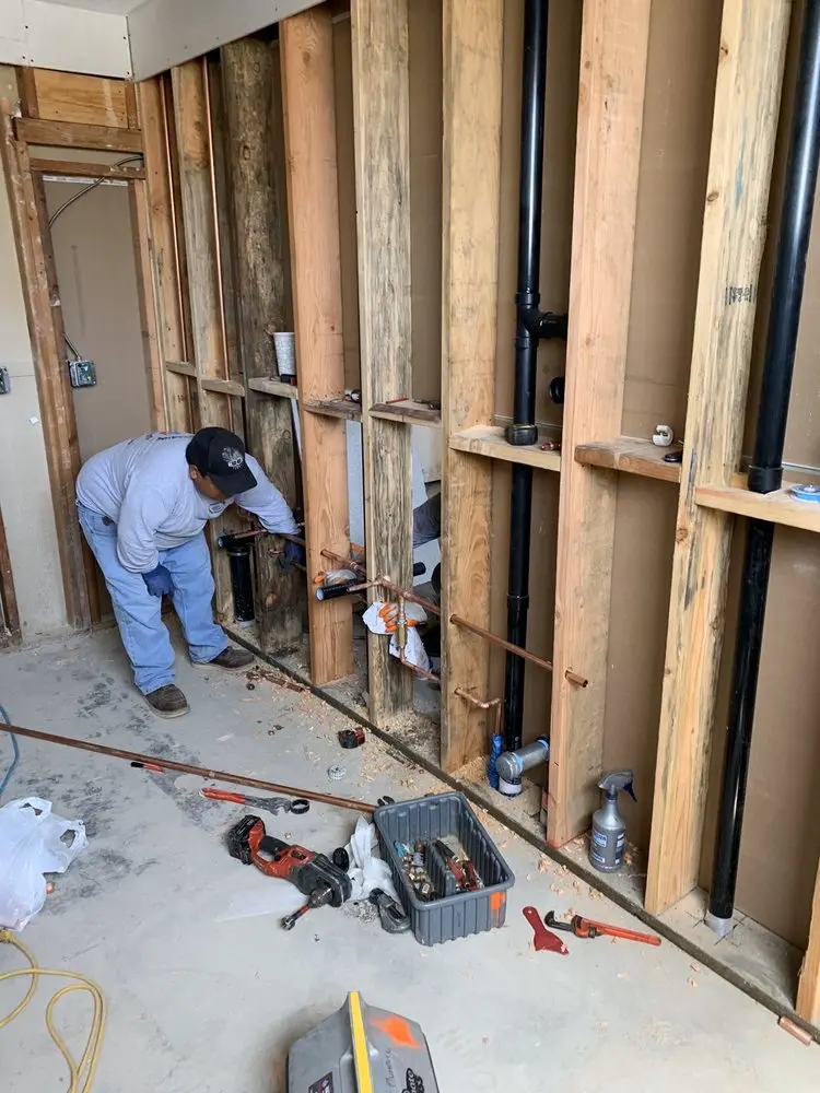 Commercial rough-in plumbing for Water Heater Replacement in Falcon Park